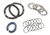 Washer, Seal, Scroll, Clear, Mylar